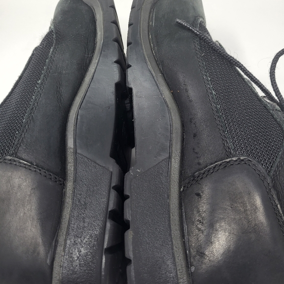 Timberland Field Boots Black Waterproof Leather Men Size 7 Youth 7 Women 8.5 - Picture 9 of 14